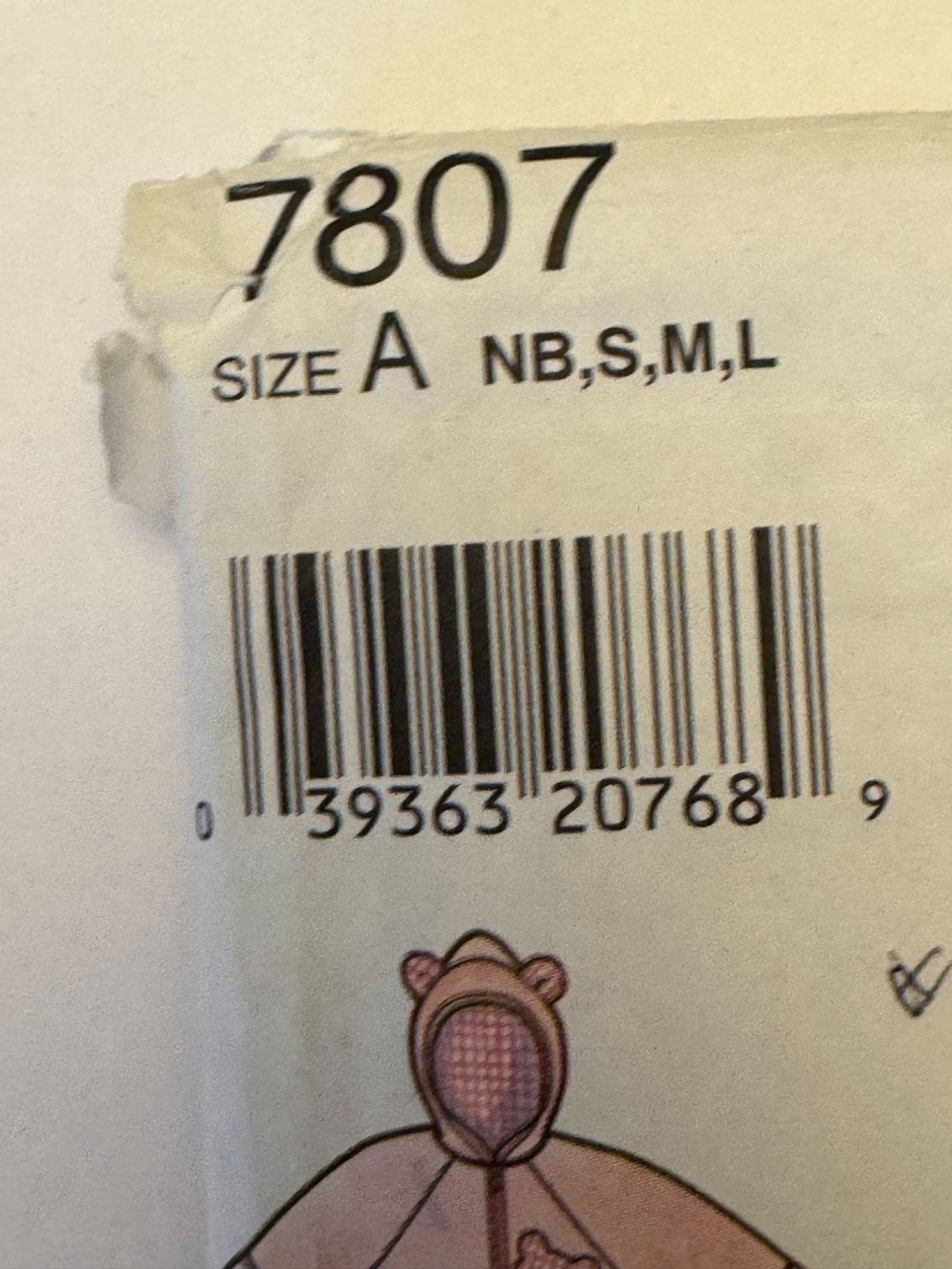 Simplicity Sewing Pattern 7807 Baby Romper Jacket Pants Blanket Winter NB 18M UC