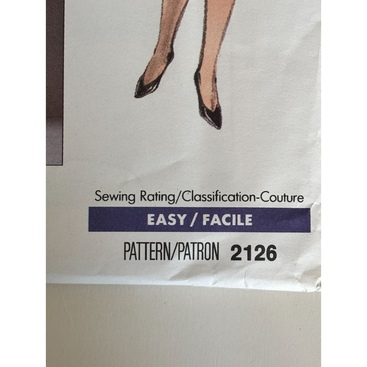 Vogue Sewing Pattern 2126 Jacket Blouse Skirt 20W-24W 80s Corporate Chic Uncut Power Dressing