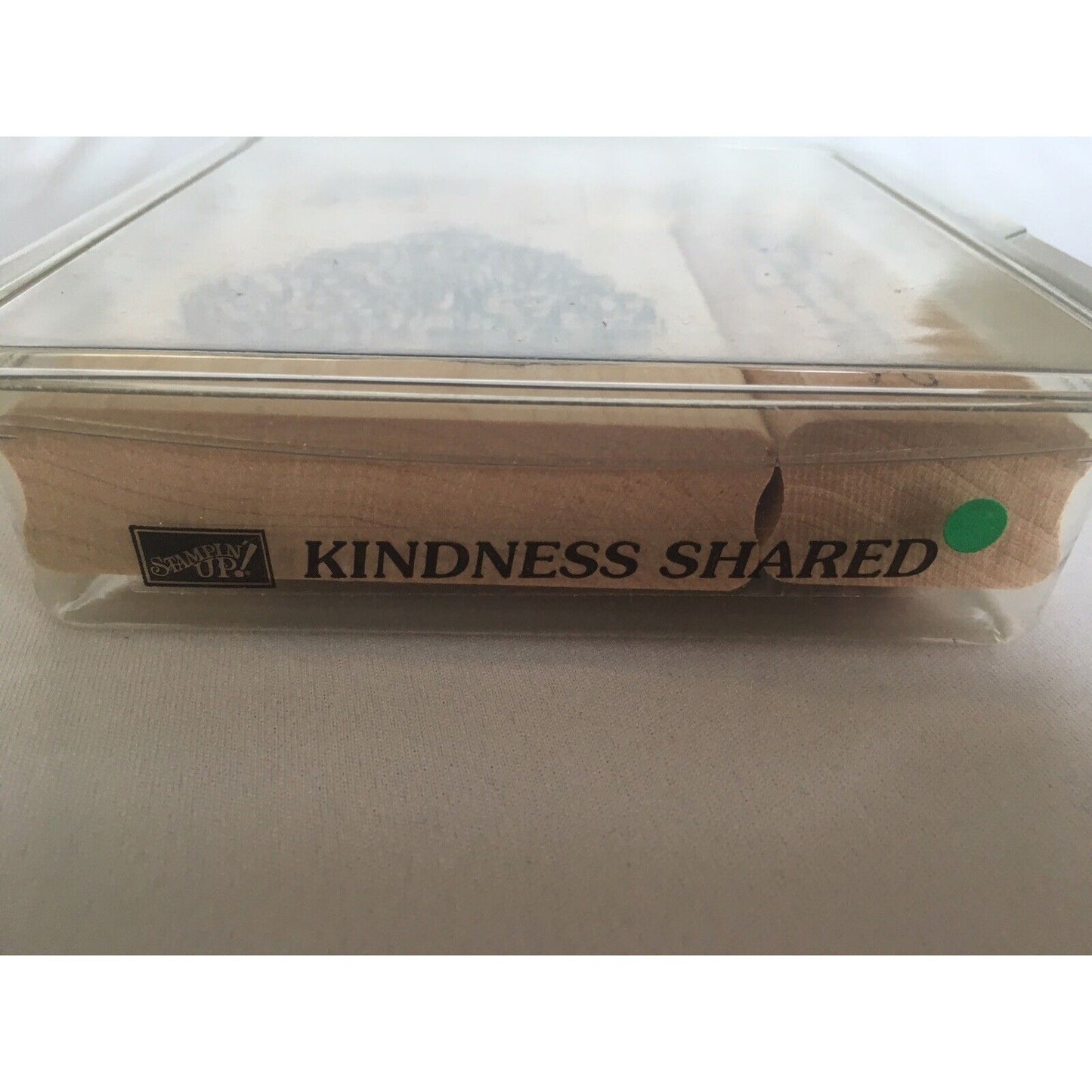 Stampin Up Rubber Stamp Set Kindness Shared Heart To Someone Special Rose Corner