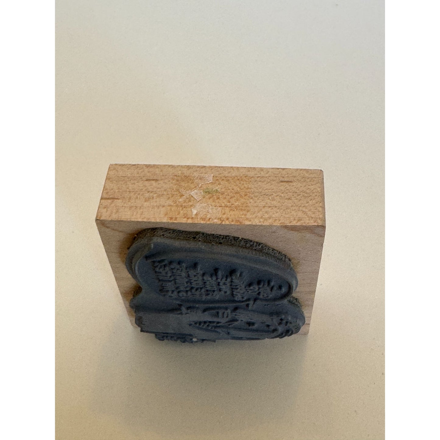 American Art Rubber Stamp Emerson Quillin Shopping Quote Funny Humor Mom Wine