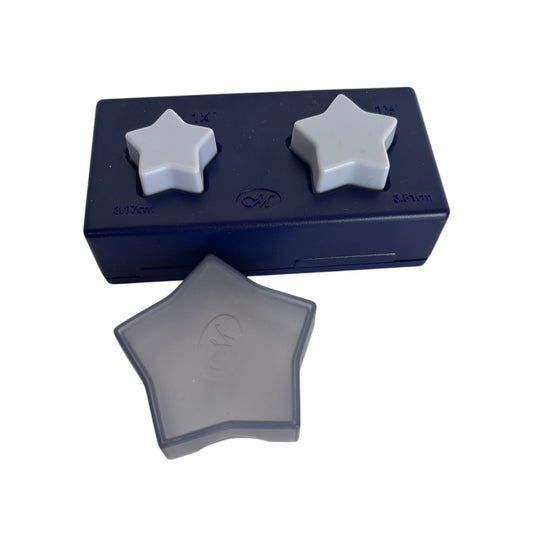 Creative Memories Paper Punch Set Star Maker 1.5 and 1.25 inch Card Making Craft