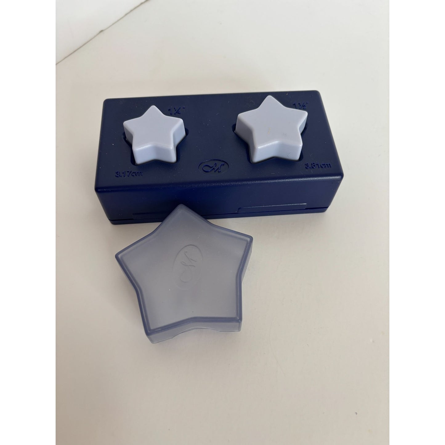Creative Memories Paper Punch Set Star Maker 1.5 and 1.25 inch Card Making Craft