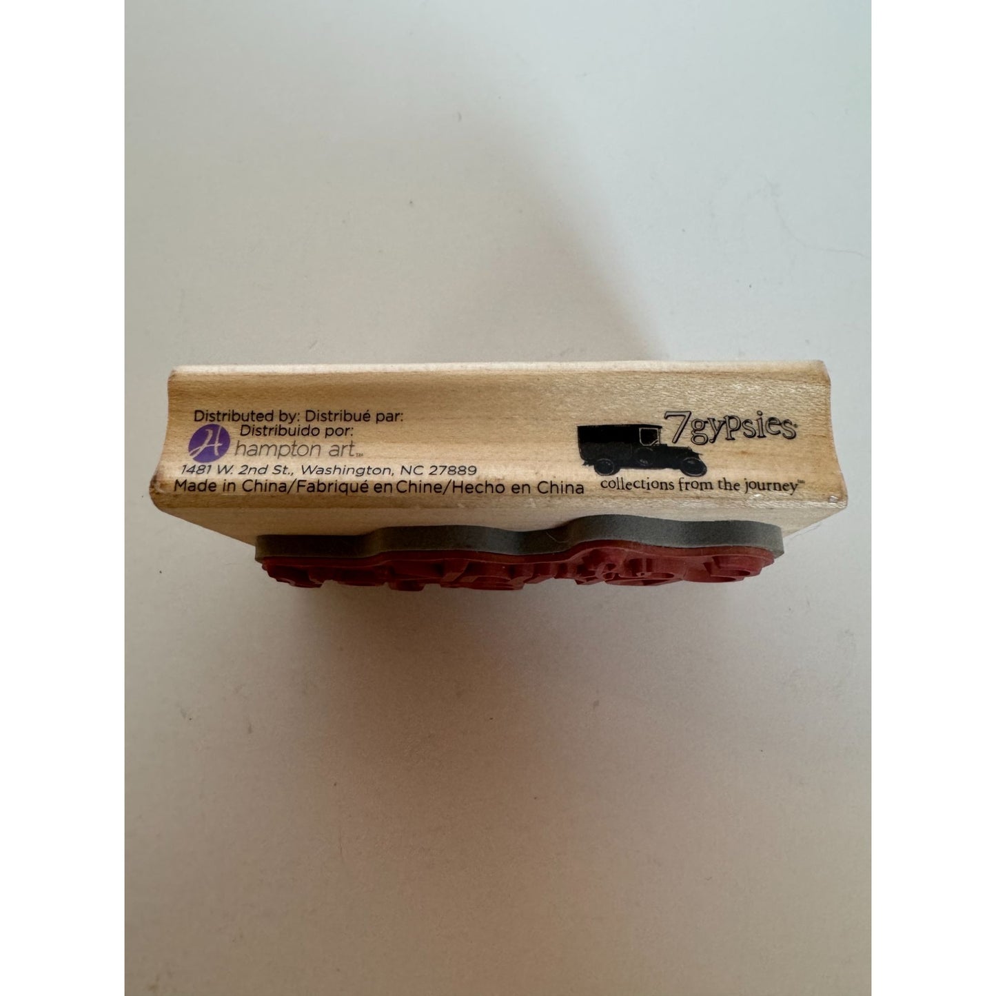 Hampton Art Rubber Stamp Eat Drink Enjoy Dinner Party Invitation Card Making