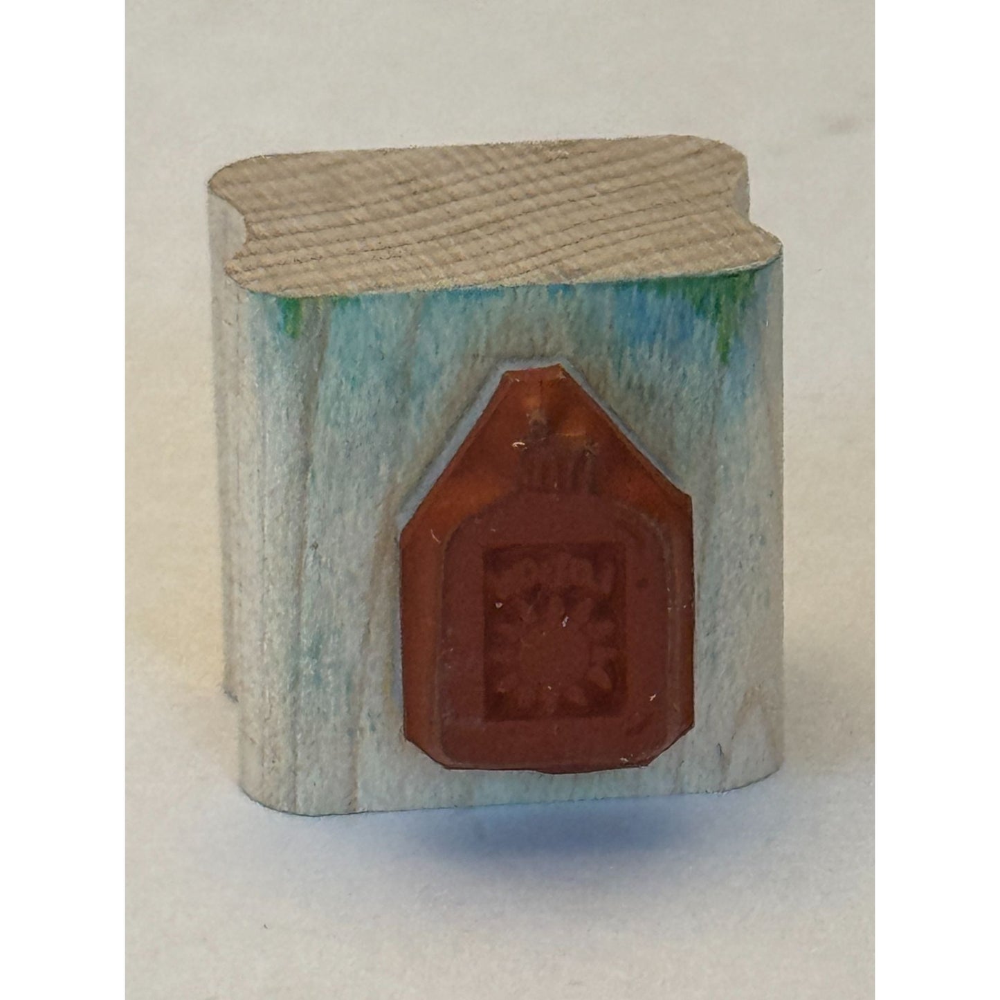 Stampin Up Rubber Stamp Sun Lotion Bottle Summer Vacation Beach Trip Card Making