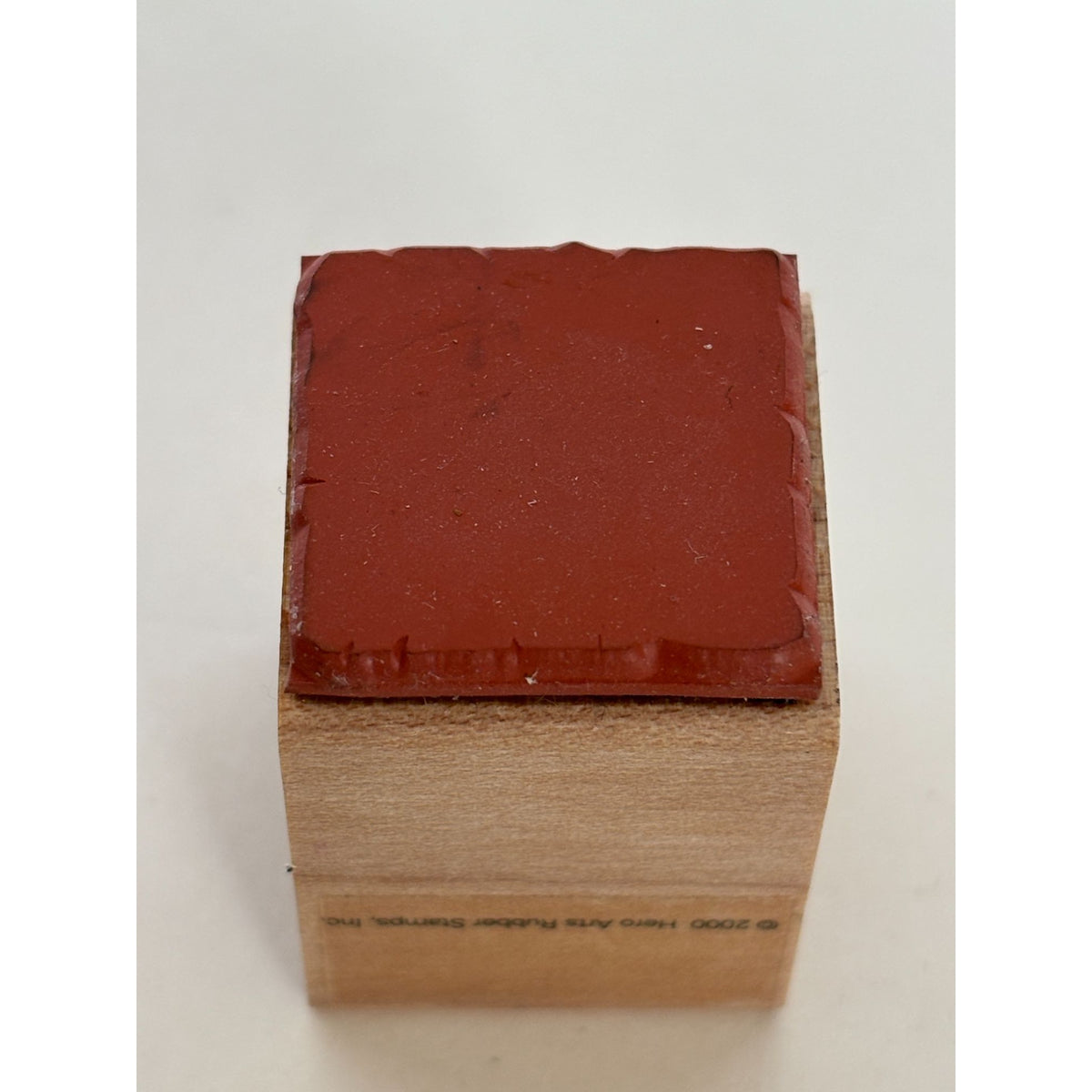Hero Arts Rubber Stamp Square Background Card Making Shape Rough Edges 1 inch