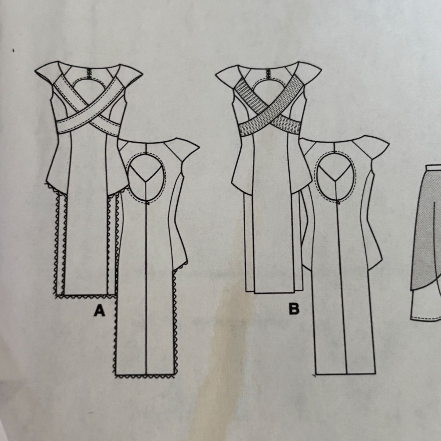 McCalls Sewing Pattern M6941 Costume Medieval Tabard Dress Dragon Queen Renaissance 12–20 UNCUT