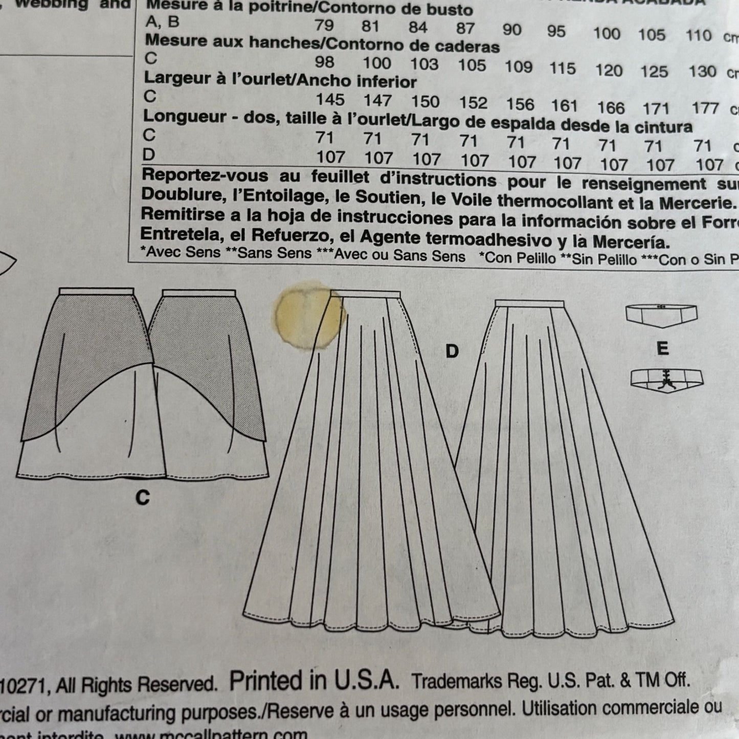McCalls Sewing Pattern M6941 Costume Medieval Tabard Dress Dragon Queen Renaissance 12–20 UNCUT