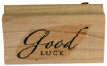 Stampin Up Rubber Stamp Good Luck Card Making Words Sentiment Craft Scrapbooking