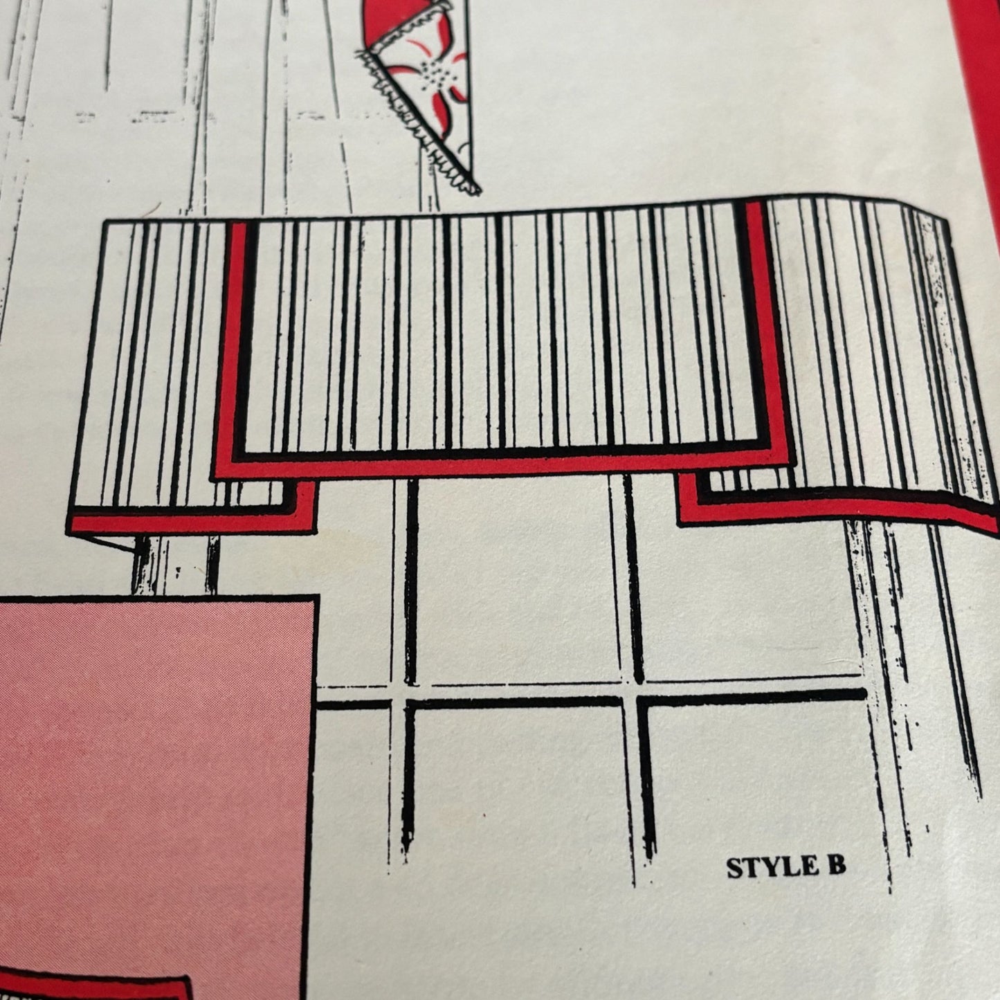 Beverly Window Crowns Sewing Pattern Easy No Sew Cornice Board Covering 1993 90s
