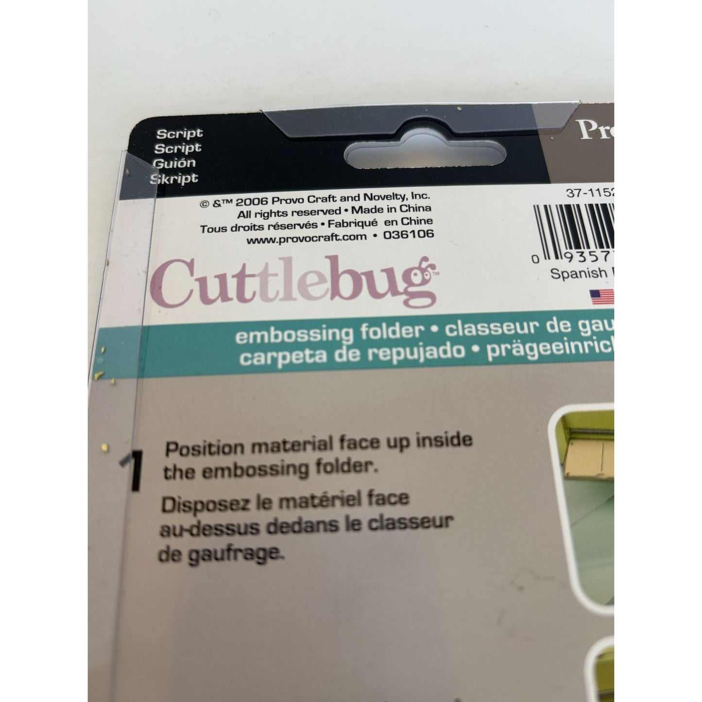 Cuttlebug Embossing Folder Script Crafting Tool Provo Craft Writing Background