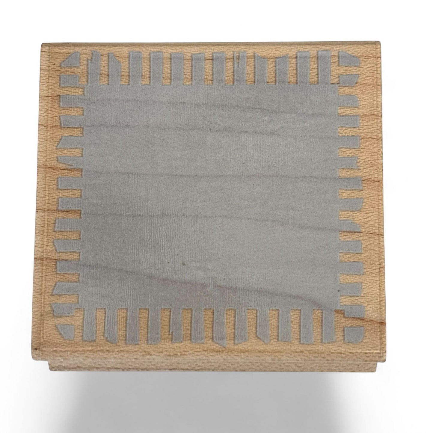 Hero Arts Rubber Stamp Small Fluted Block Framed Texture Background Square E2290 Mixed Media