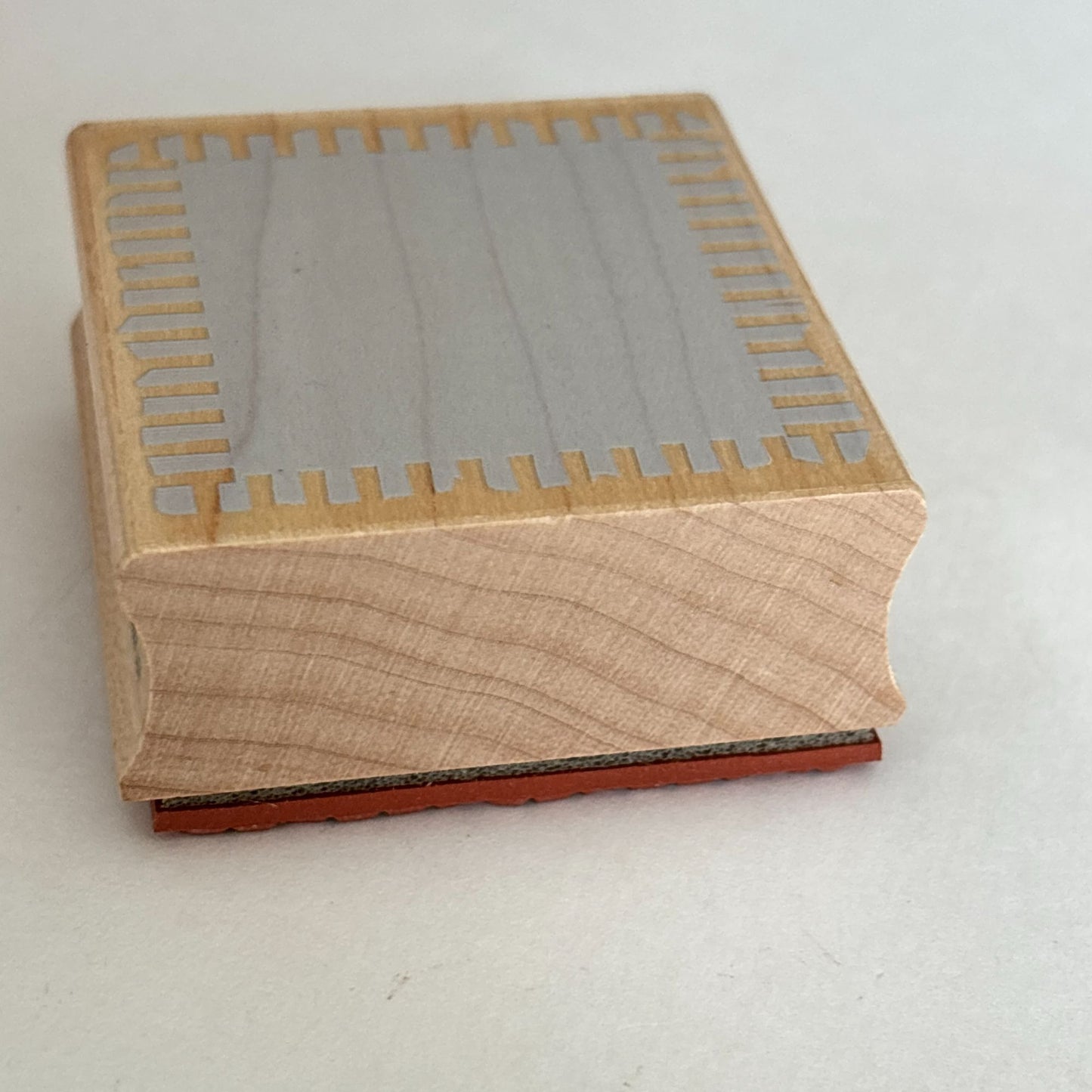 Hero Arts Rubber Stamp Small Fluted Block Framed Texture Background Square E2290 Mixed Media