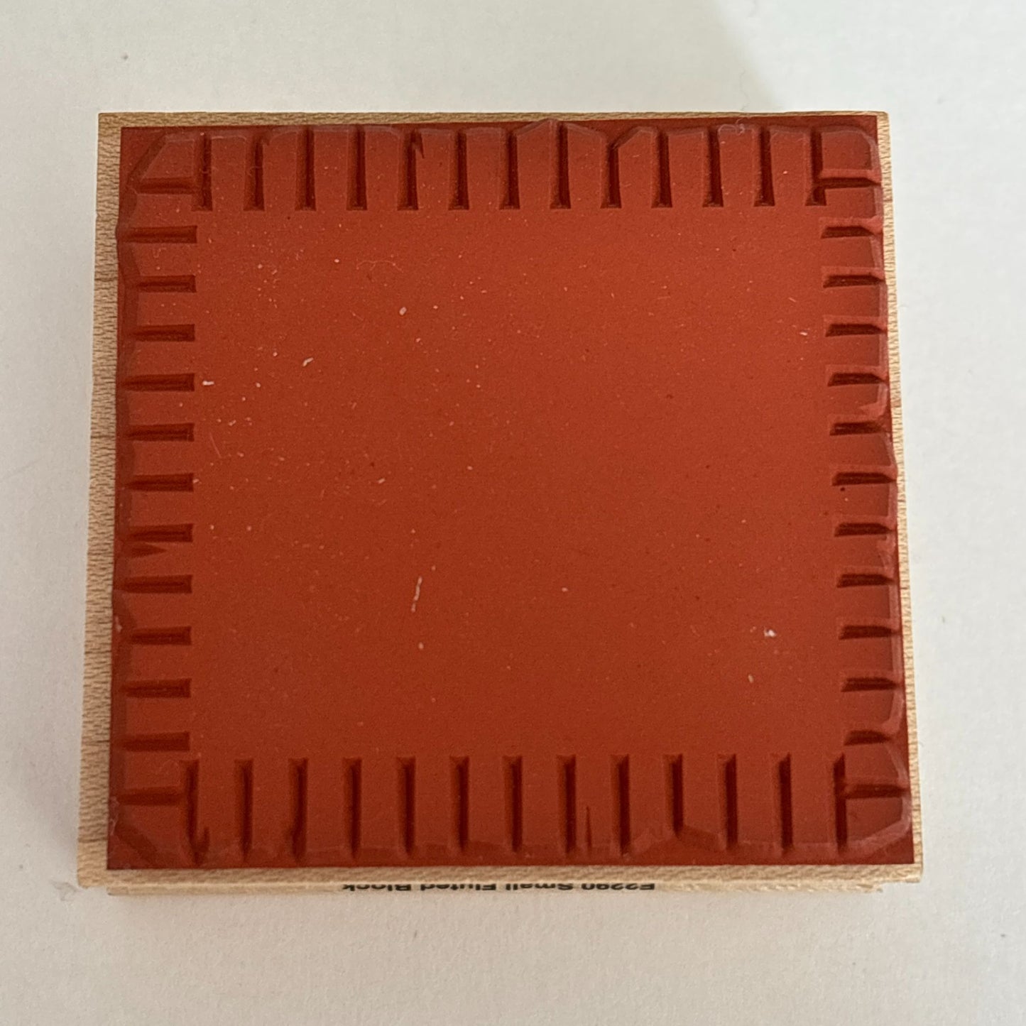 Hero Arts Rubber Stamp Small Fluted Block Framed Texture Background Square E2290 Mixed Media