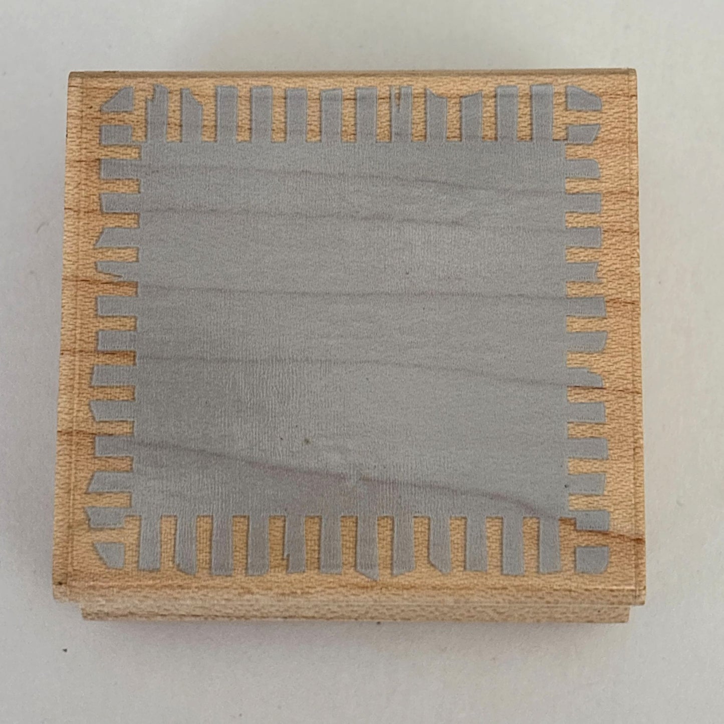 Hero Arts Rubber Stamp Small Fluted Block Framed Texture Background Square E2290 Mixed Media