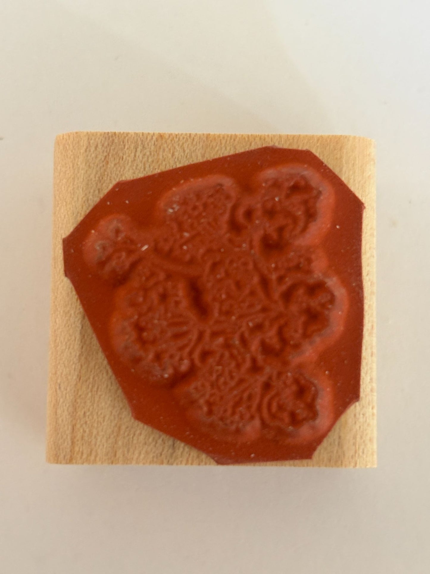Stampin Up Rubber Stamp Flowers Geraniums Floral Spring Garden Mums Card Making