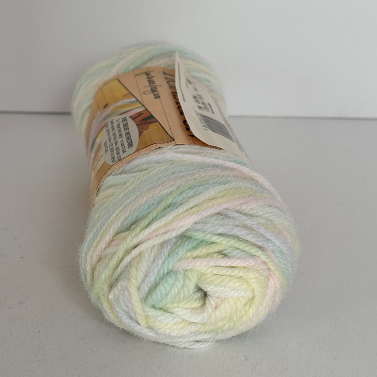 Caron Honeyspun Yarn Pastels Variegated Soft Acrylic Vintage Baby Crochet Knitting Skein