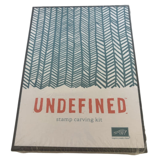 Stampin Up Undefined Stamp Carving Kit to Make DIY Custom Rubber Stamps 133402