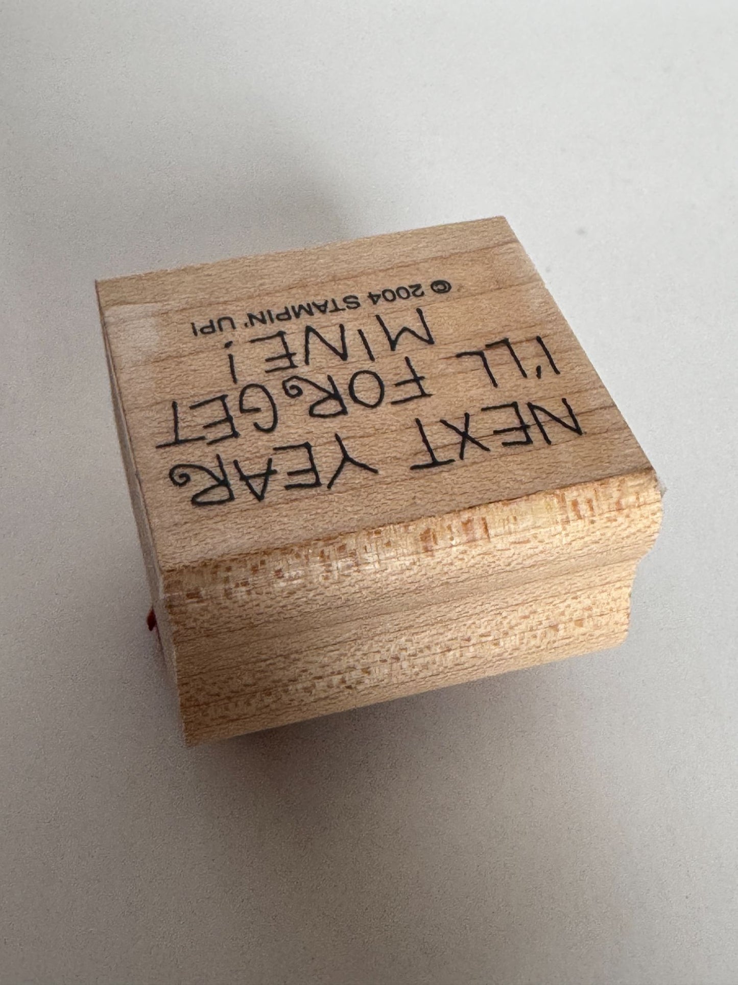 Stampin Up Rubber Stamp Belated Birthday Card Making Funny Deflated Balloons