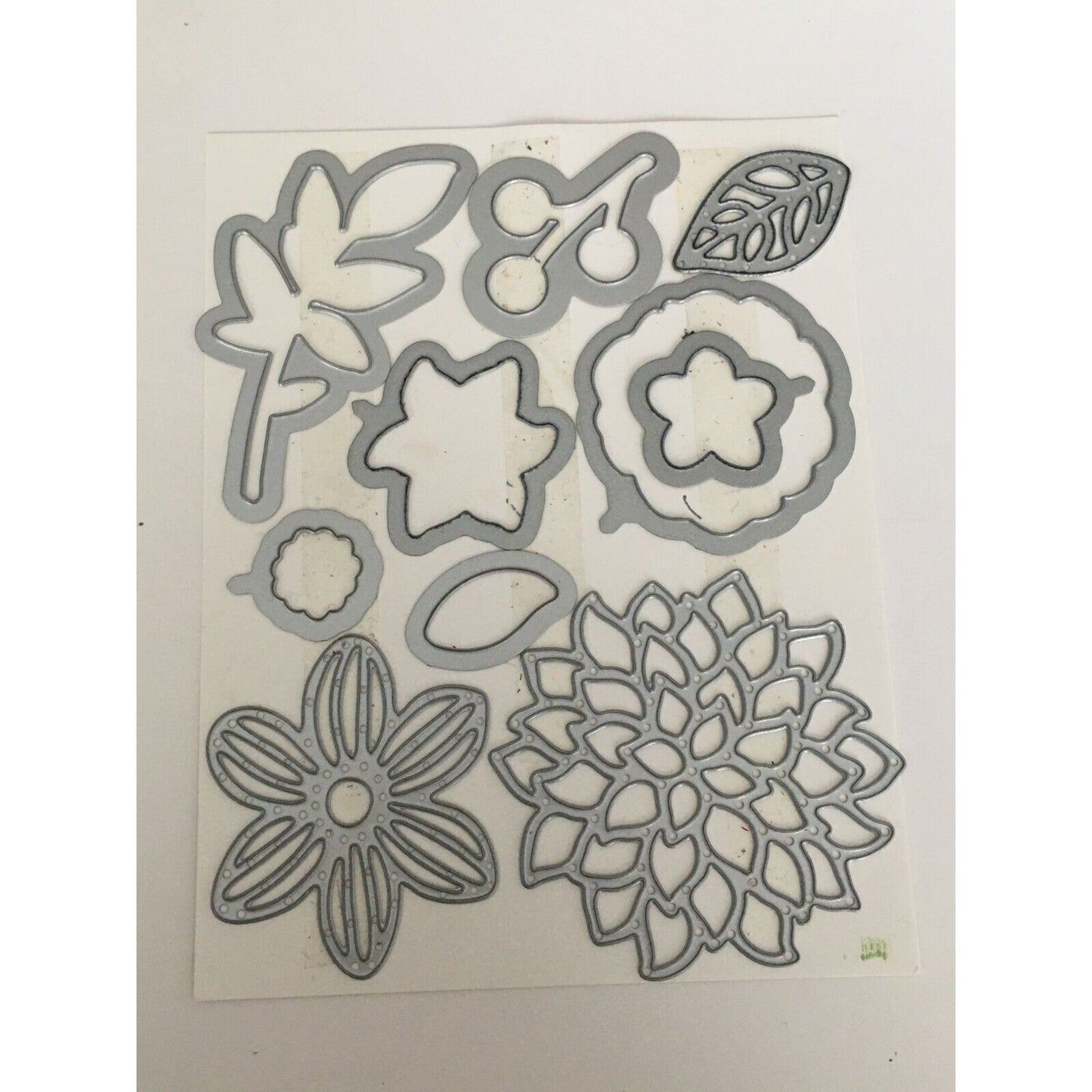 Stampin Up Sizzix Dies Set May Flowers Framelits Spring Summer Card Making Craft