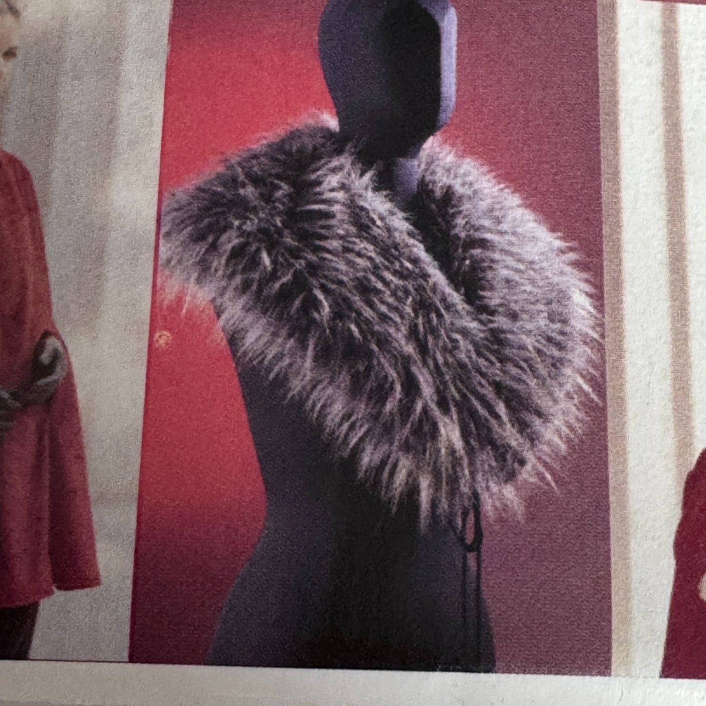 Vogue Sewing Pattern V641 Hat Collar Stole Cape Capelet Faux Fur Accessories Uncut Winter