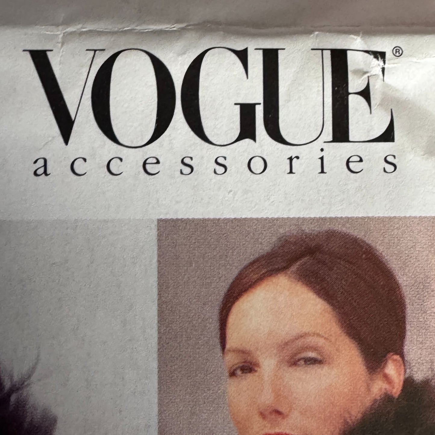 Vogue Sewing Pattern V641 Hat Collar Stole Cape Capelet Faux Fur Accessories Uncut Winter