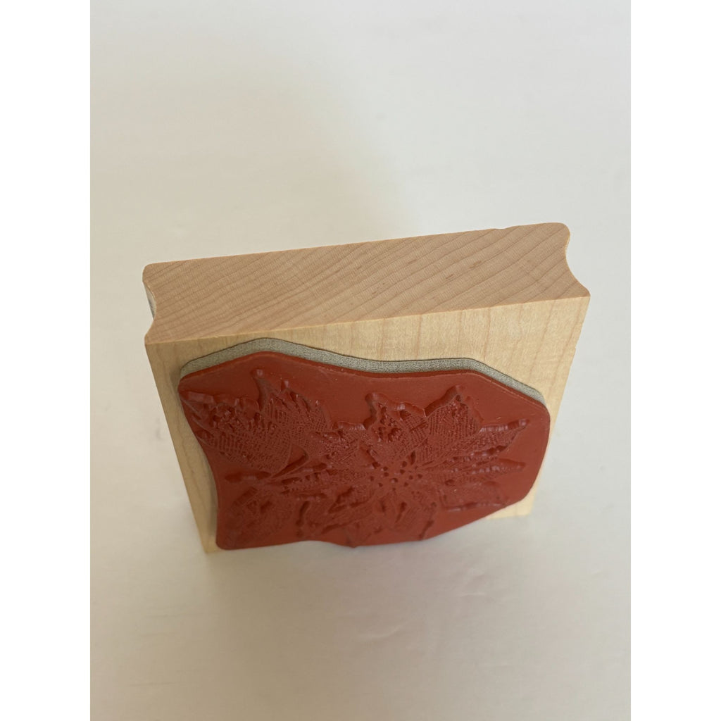 Hero Arts Rubber Stamp From The Vault Poinsettia Christmas Card Making Holidays