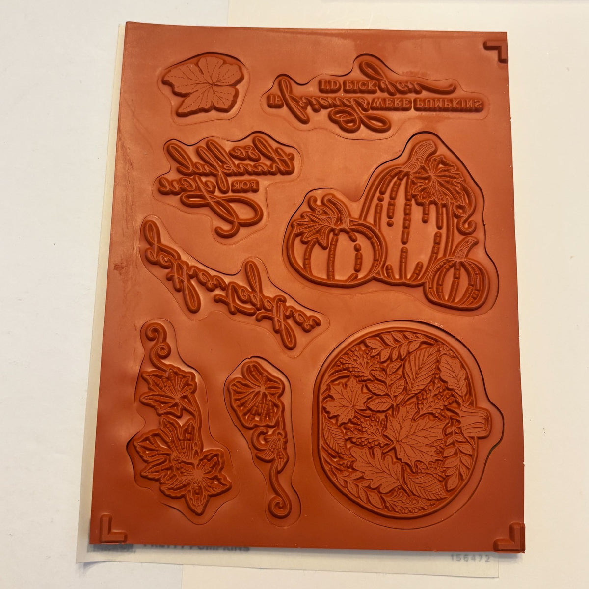 Stampin Up Cling Stamp Set Pretty Pumpkins Detailed Pumpkin Dies Thanksgiving Fall Cardmaking Friendship