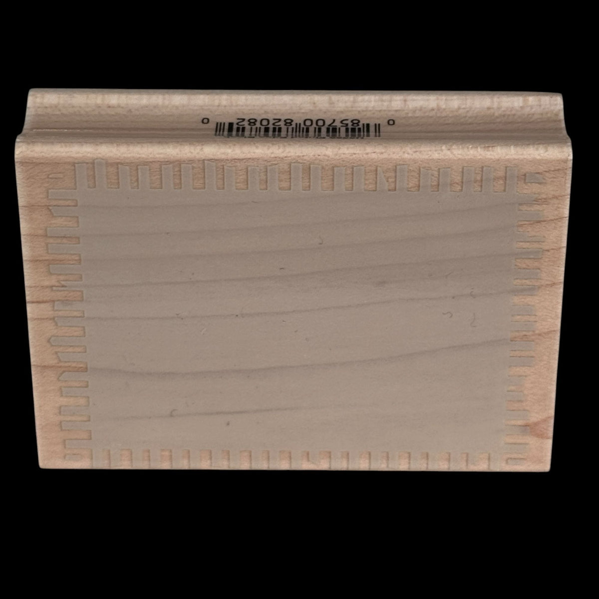 Hero Arts Rubber Stamp Fluted Edge Block Frame Rectangle Shape Background Craft Art Cardmaking