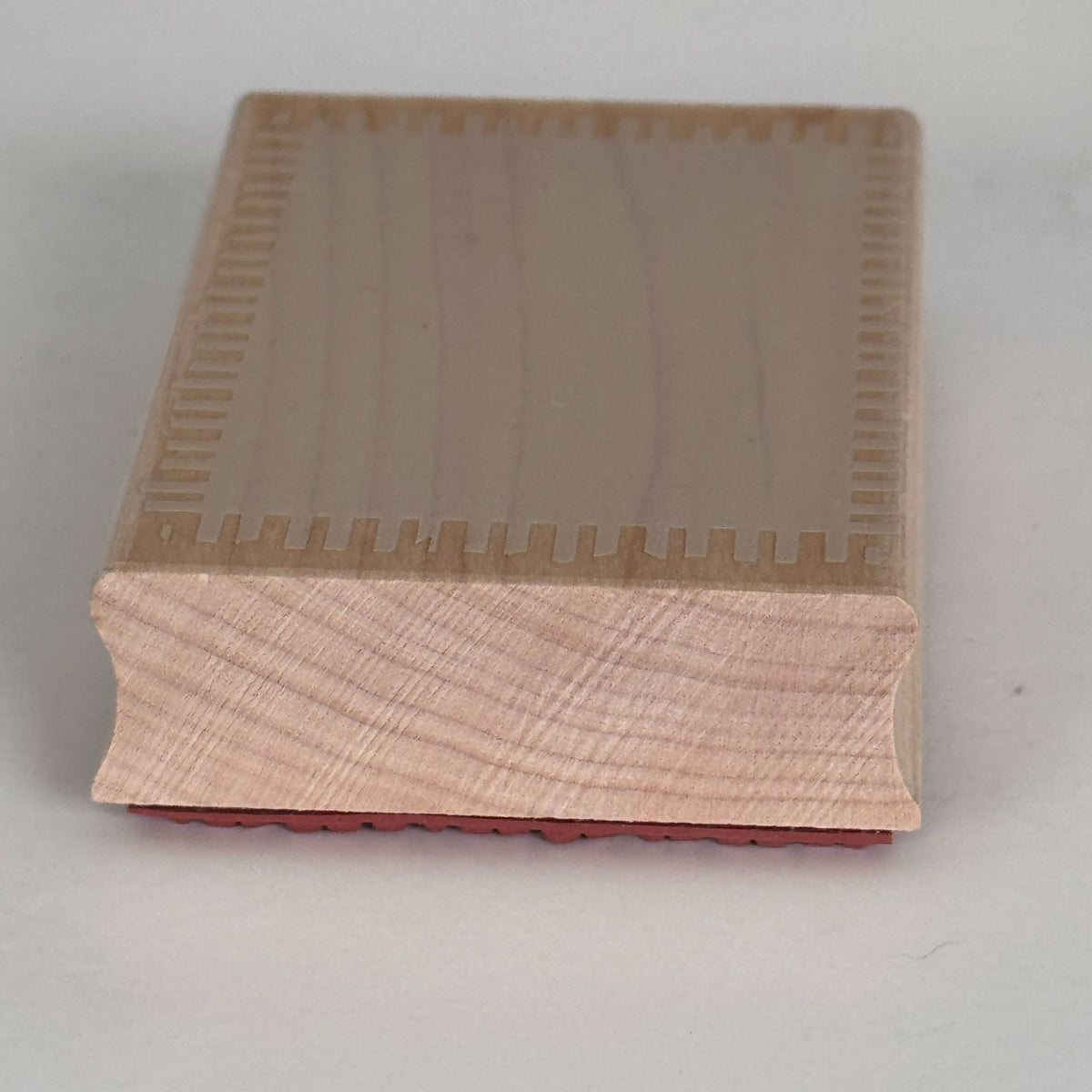 Hero Arts Rubber Stamp Fluted Edge Block Frame Rectangle Shape Background Craft Art Cardmaking