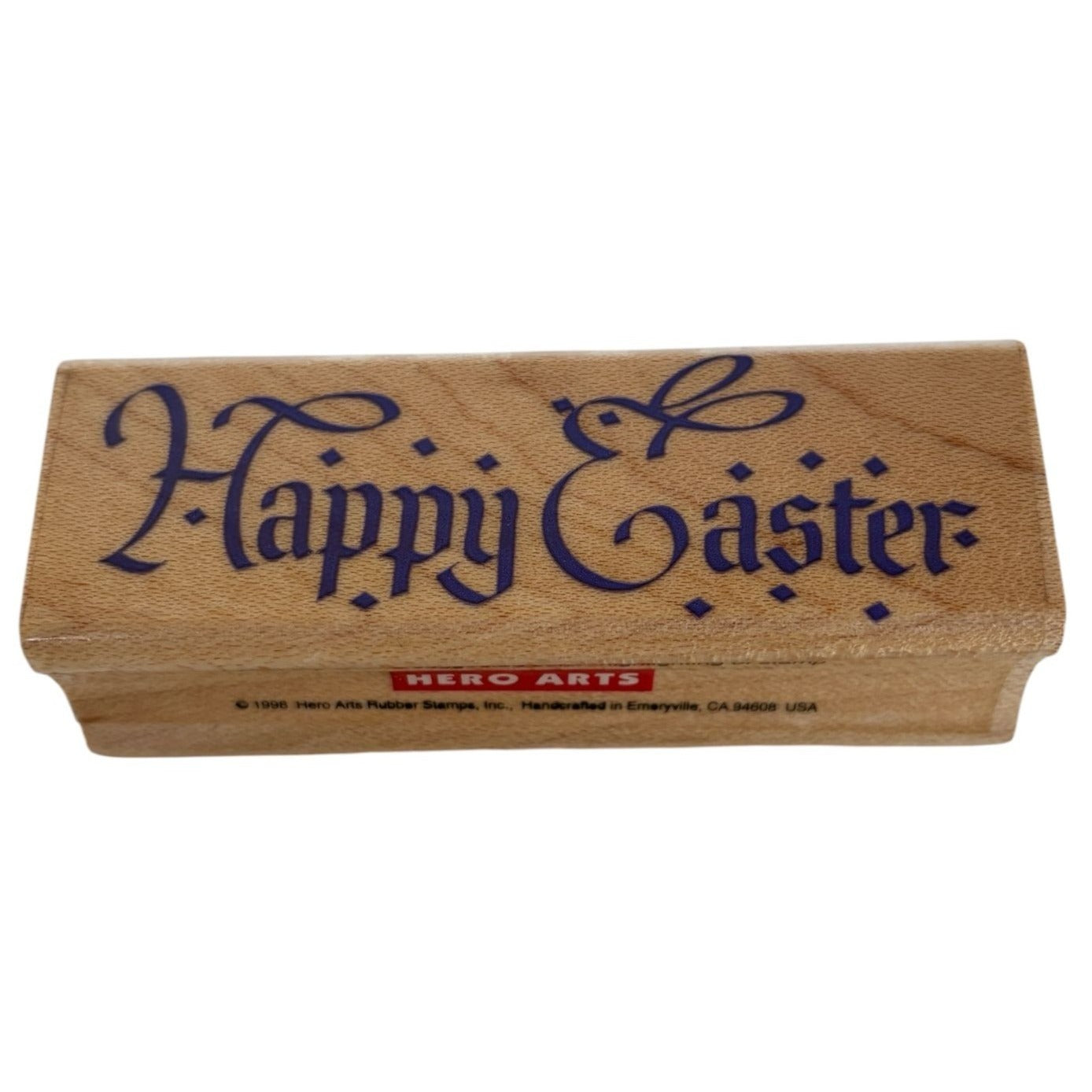 Hero Arts Rubber Stamp Happy Easter Card Making Words Easter Bunny Letter E
