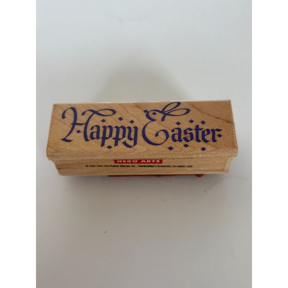 Hero Arts Rubber Stamp Happy Easter Card Making Words Easter Bunny Letter E