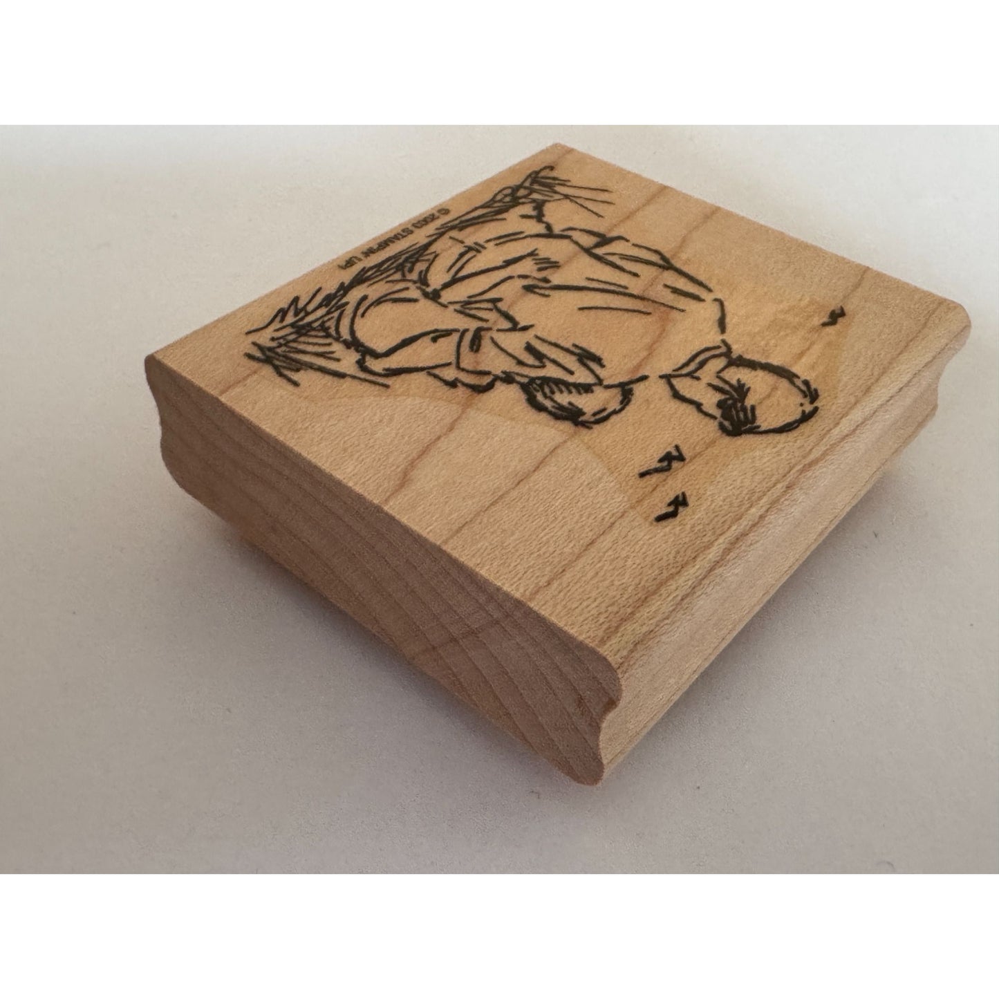 Stampin Up Rubber Stamp Father Son Family Love Fathers Day Card Making Beach