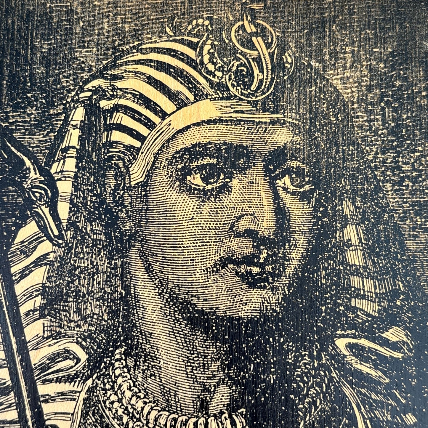 Stampland Rubber Stamp Egyptian Pharaoh Portrait Ancient History Ramesses II