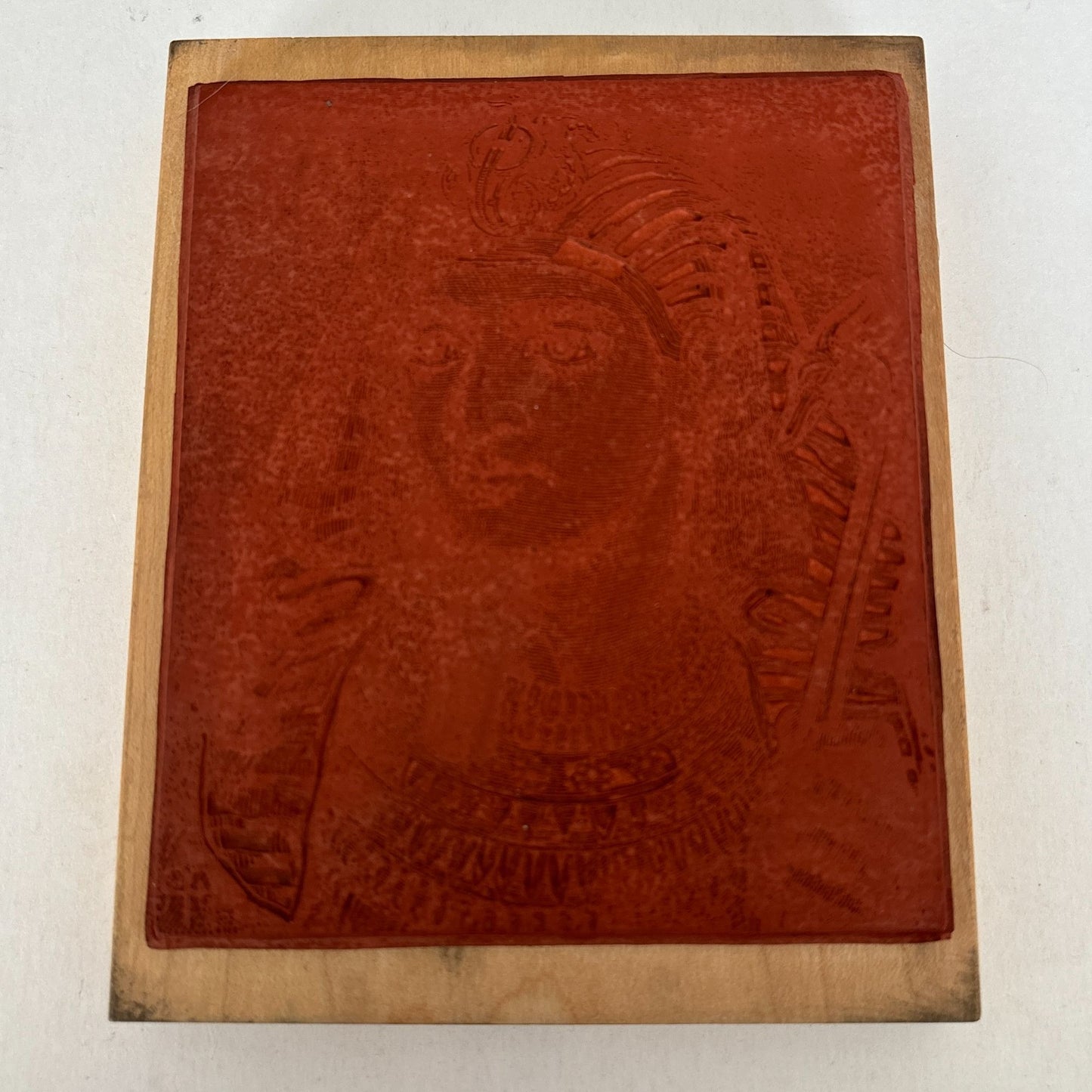 Stampland Rubber Stamp Egyptian Pharaoh Portrait Ancient History Ramesses II