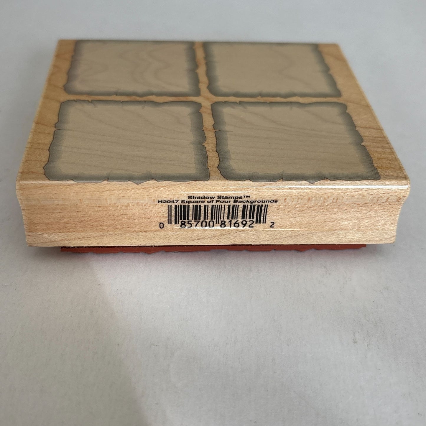 Hero Arts Rubber Stamp Square of Four Backgrounds Shadow Texture H2047 Craft Cardmaking Scrapbooking