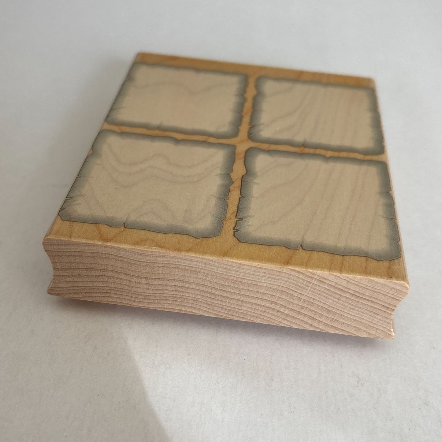 Hero Arts Rubber Stamp Square of Four Backgrounds Shadow Texture H2047 Craft Cardmaking Scrapbooking