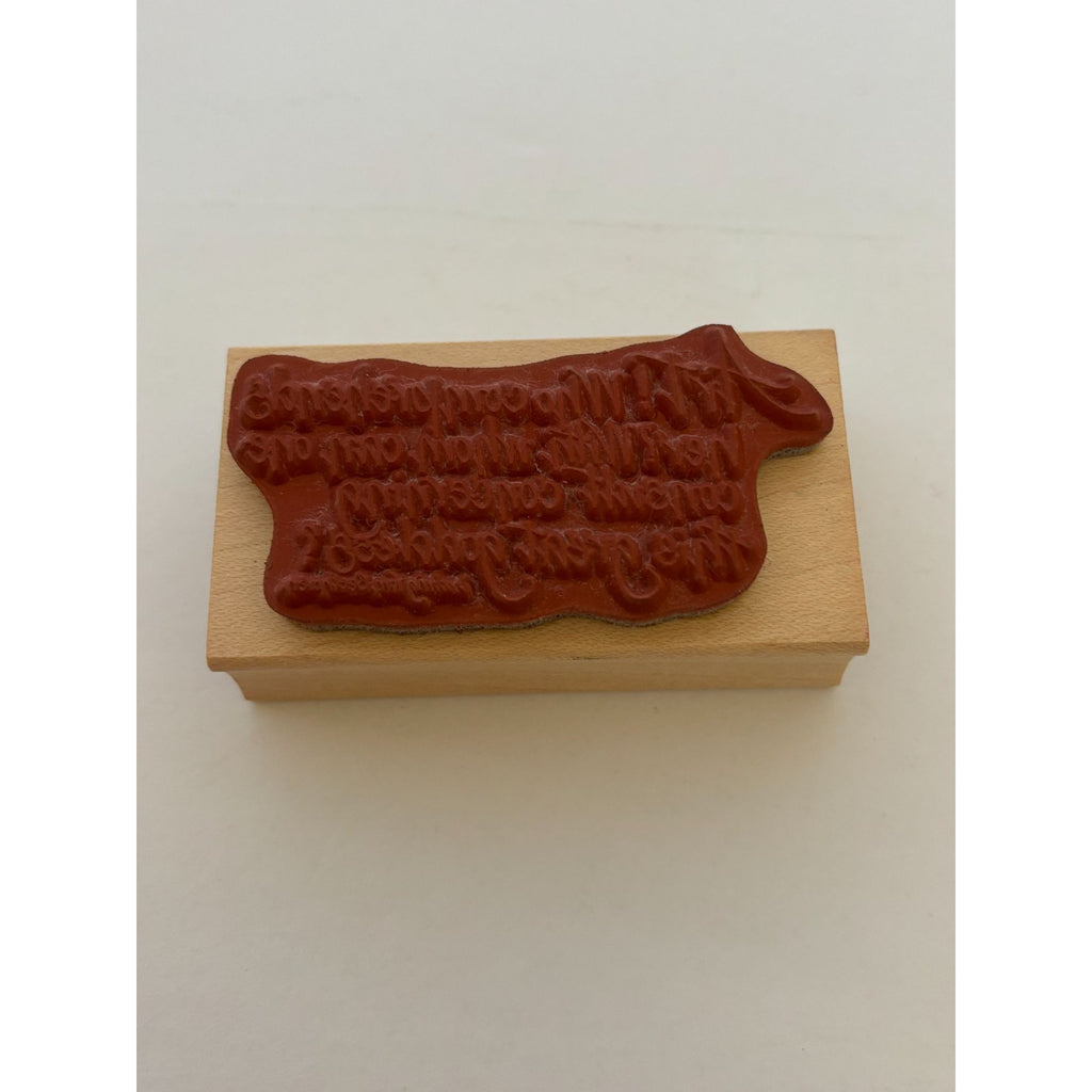 Serendipity Rubber Stamp Ludwig Van Beethoven Quote Art Goddess Cardmaking