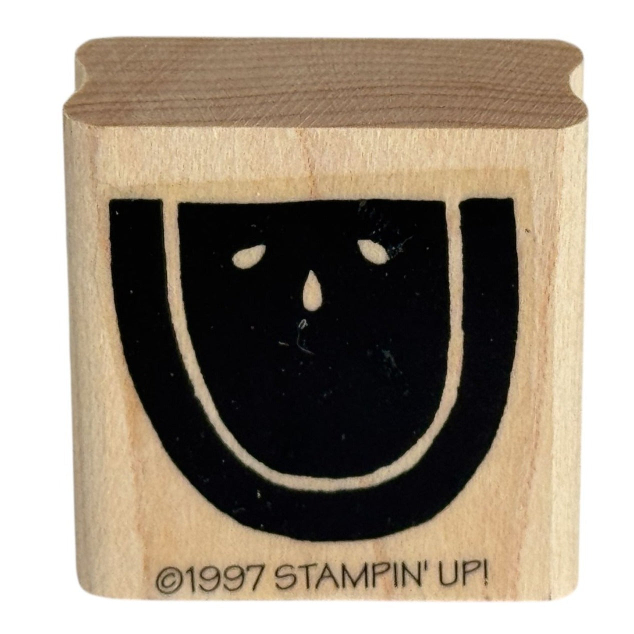 Stampin Up Rubber Stamp Watermelon Slice Fruit Seeds Food Summer Picnic Crafting