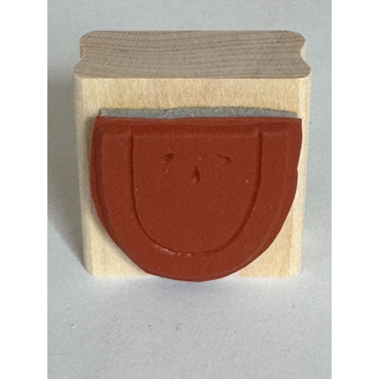Stampin Up Rubber Stamp Watermelon Slice Fruit Seeds Food Summer Picnic Crafting