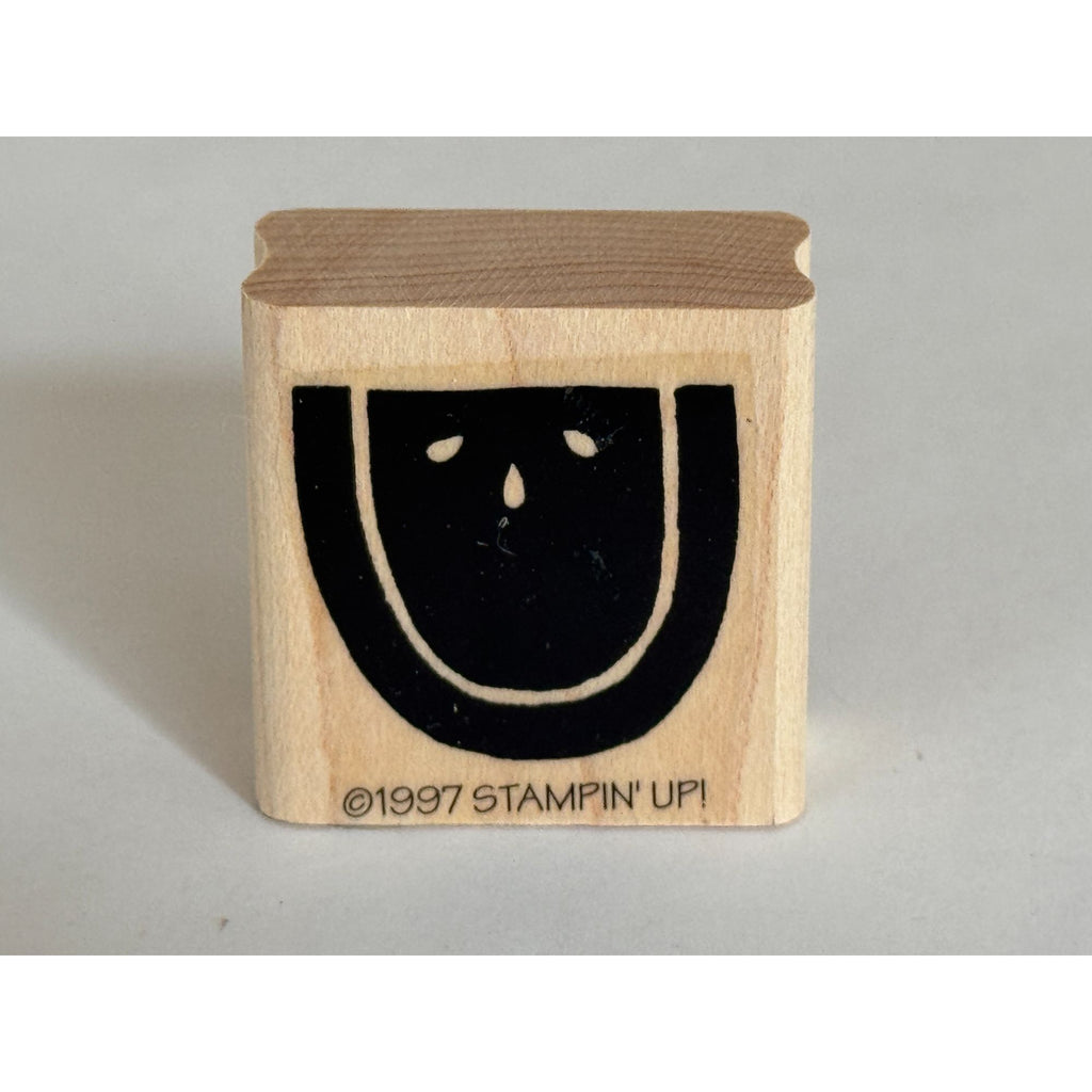 Stampin Up Rubber Stamp Watermelon Slice Fruit Seeds Food Summer Picnic Crafting