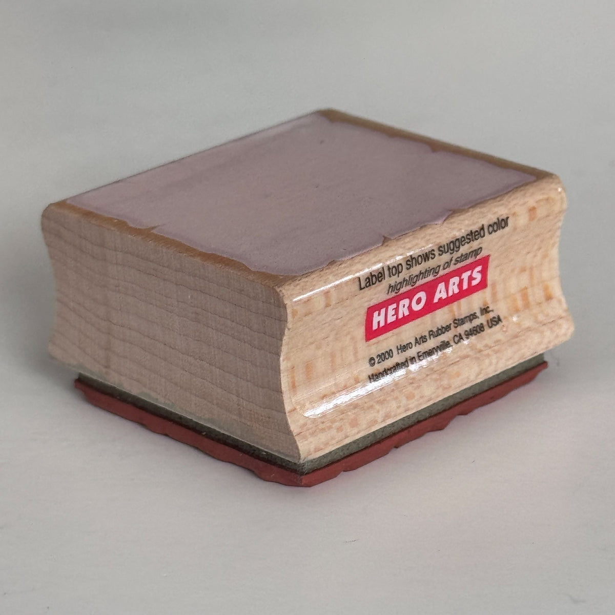 Hero Arts Rubber Stamp Shadow Stamp II Square Rough Edges Background Texture Cardmaking Craft