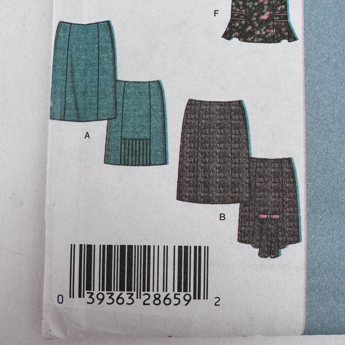 Simplicity Sewing Pattern 4787 Misses Skirt 6 Made Easy Workwear Work 6-12 Uncut Career