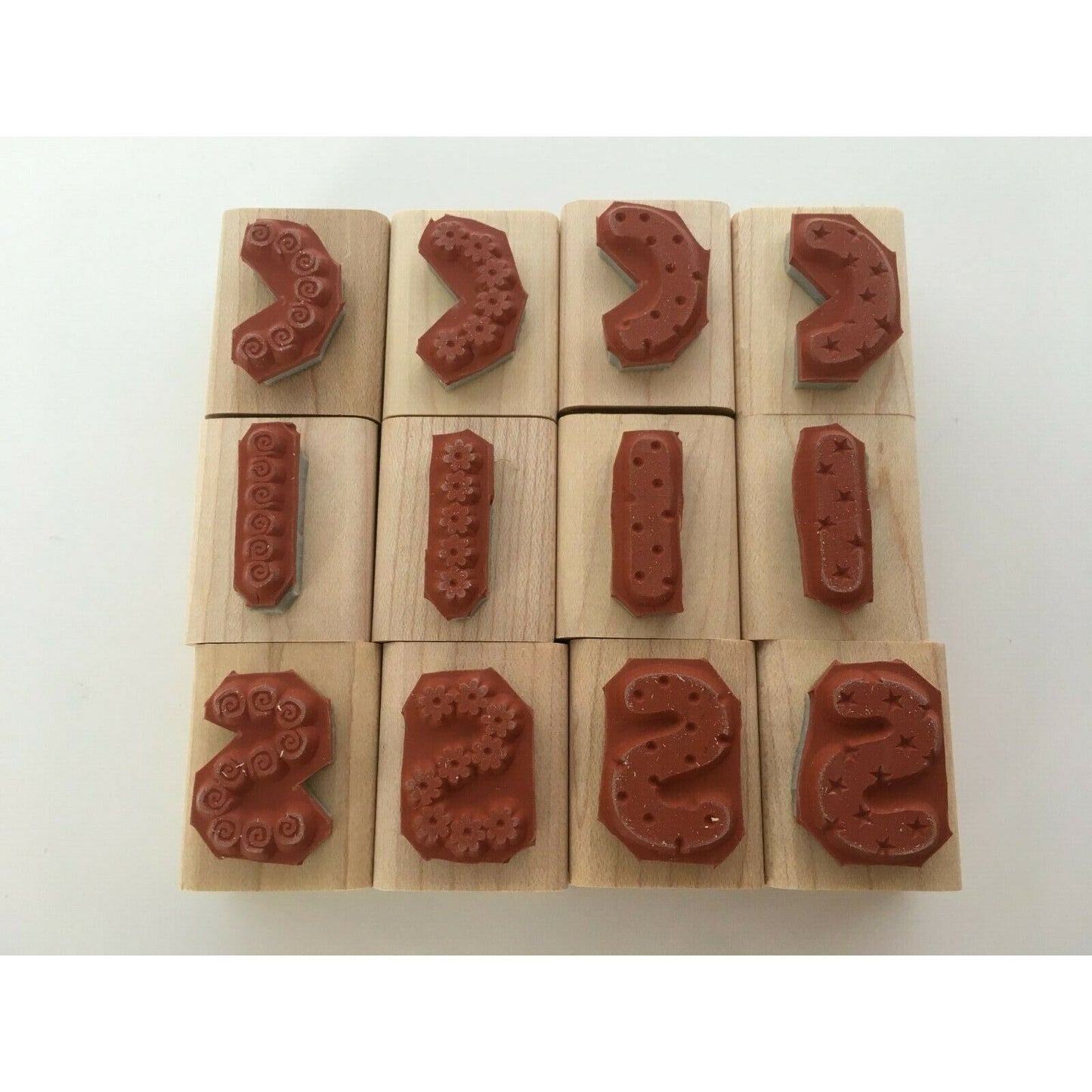 Stampin Up Alphabuilders & Accessories Stamp Sets Letters Creates 8 Alphabets