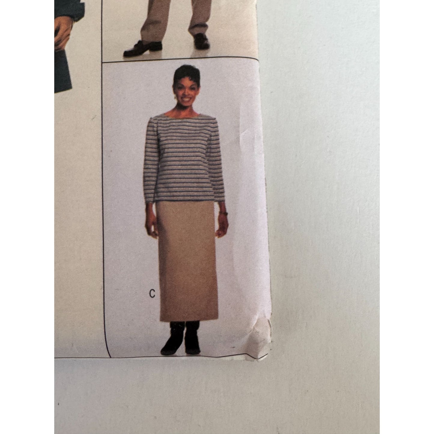 Butterick 3585 Sewing Pattern Misses Wardrobe Shirt Dress Skirt Pants Size 14 16 18 2002 Easy