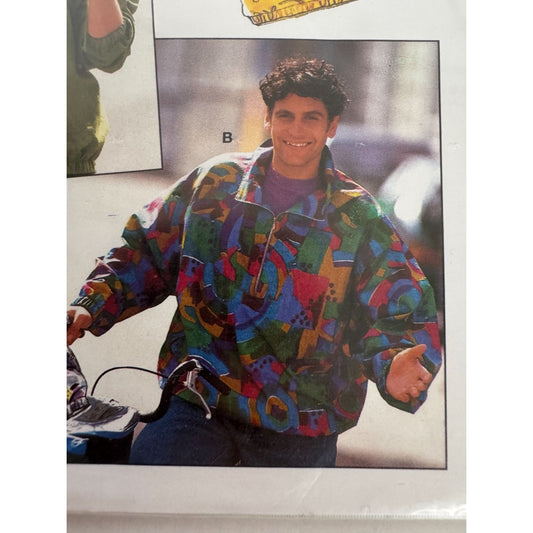 Burda Sewing Pattern 4416  Ski Shirt Athletic Hooded Miss 12-22 Mens 34-44