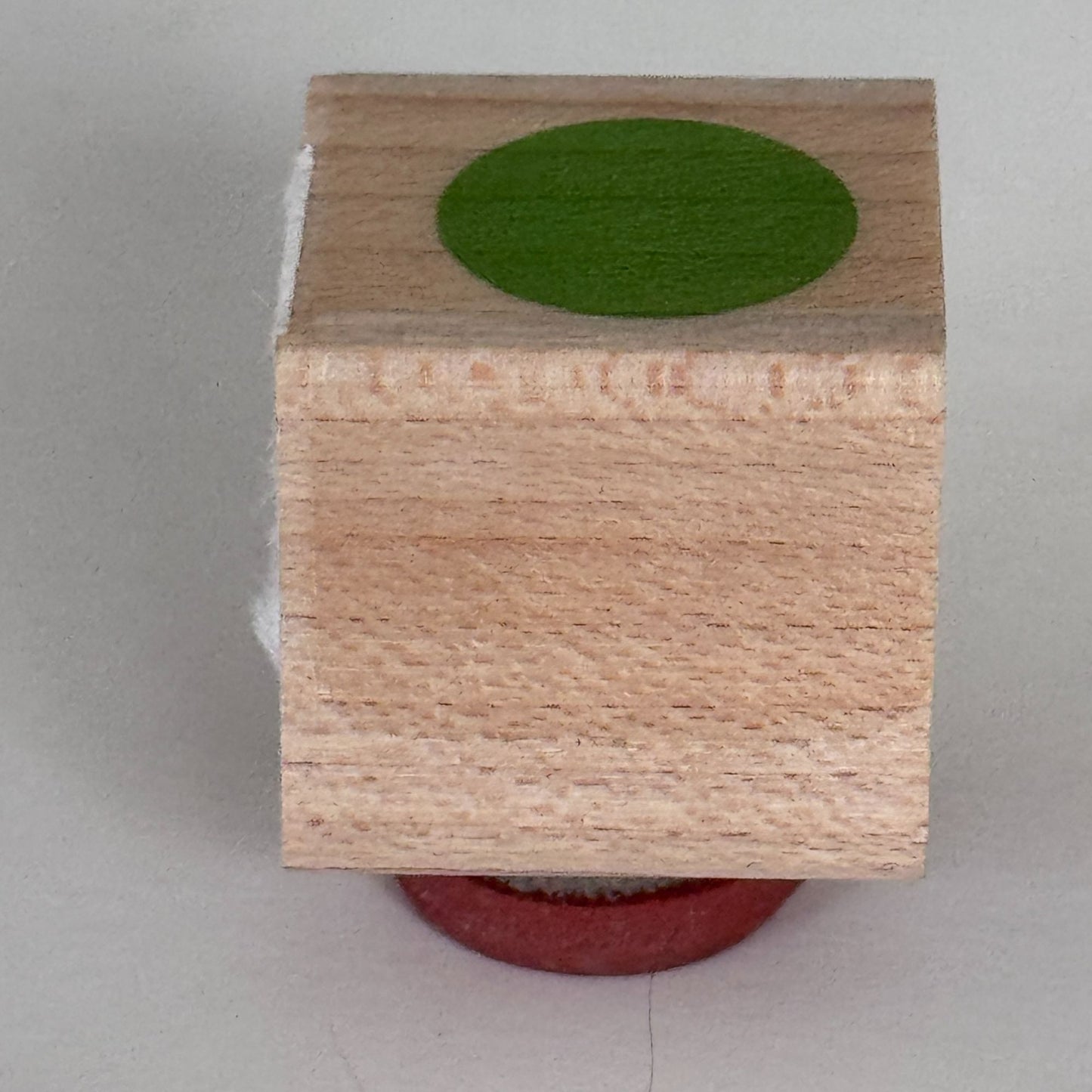 Impress Rubber Stamp Small Circle Shape Round Solid 1/2 inch Cardmaking Craft Junk Journaling