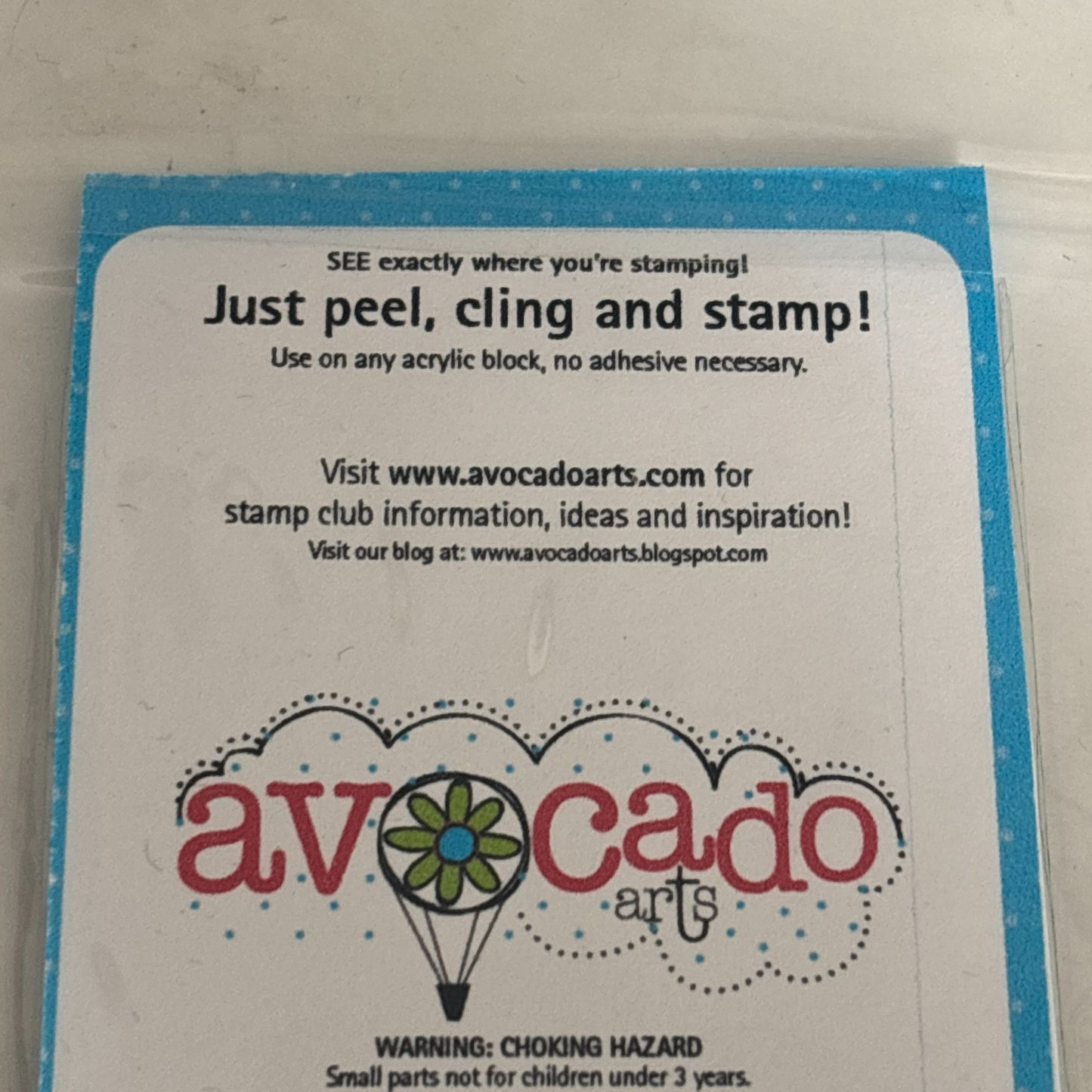 Avocado Arts Clear Stamp Set Who Loves You Owl in Glasses Nerd Cardmaking Words