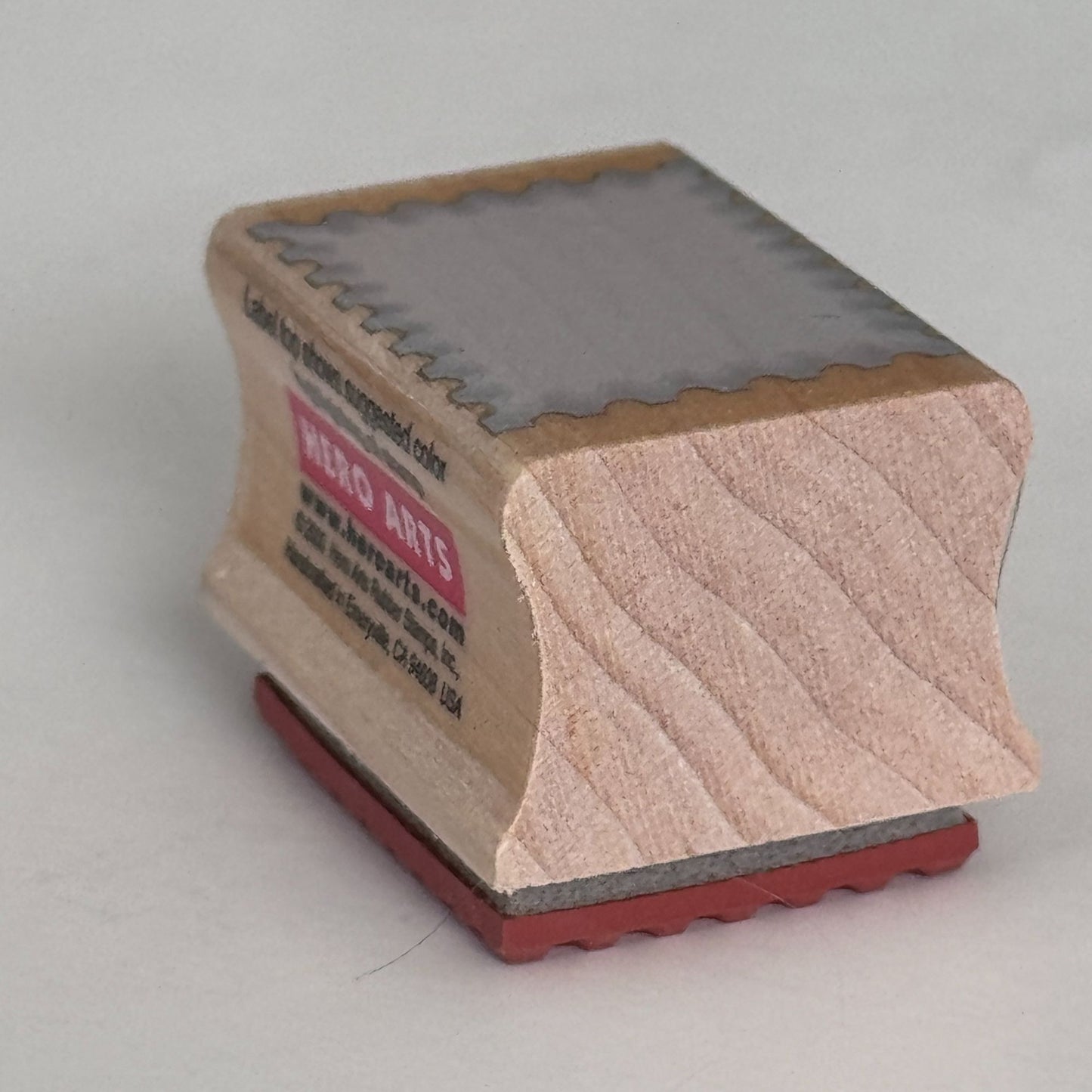 Hero Arts Shadow Stamps Rubber Stamp Scalloped Solid Background Cardmaking A2051 Postage Stamp
