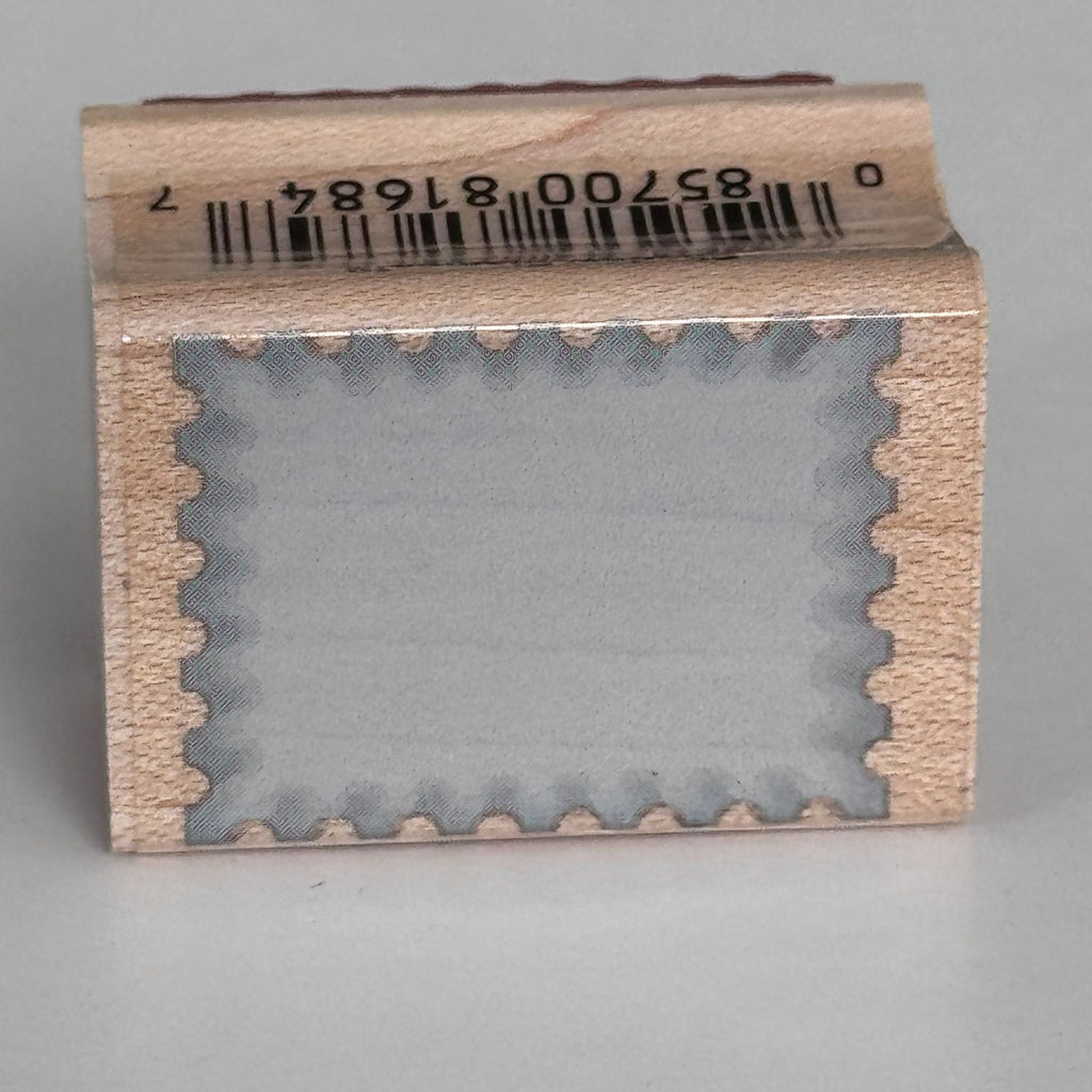 Hero Arts Shadow Stamps Rubber Stamp Scalloped Solid Background Cardmaking A2051 Postage Stamp