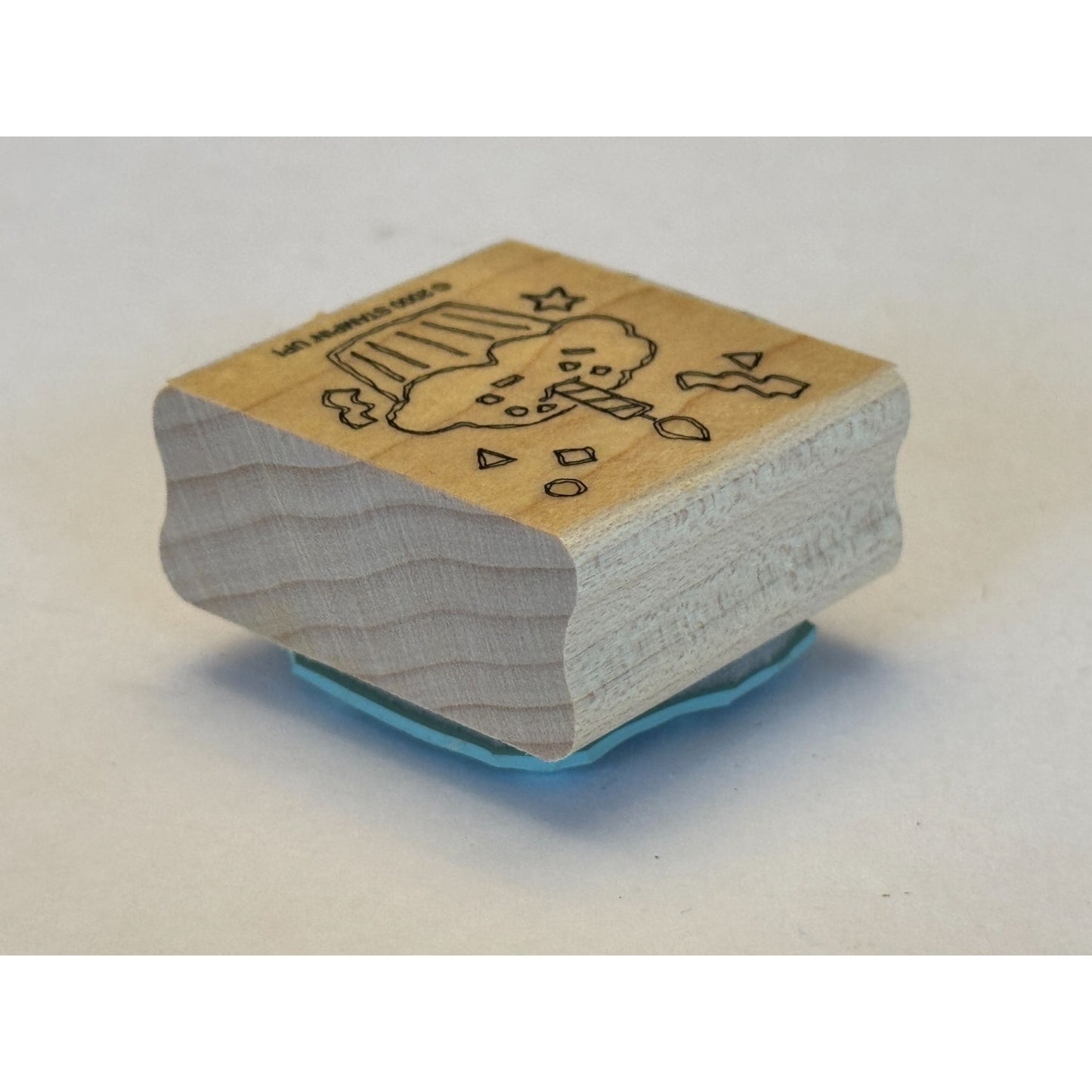 Stampin Up Rubber Stamp Cupcake Birthday Candle Party Celebration Card Making